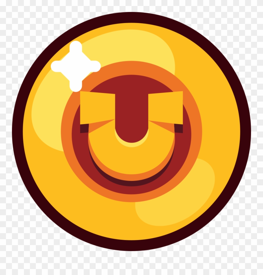 Coin Clipart Fandom - Brawl Stars Brawl Ball Logo - Png Download