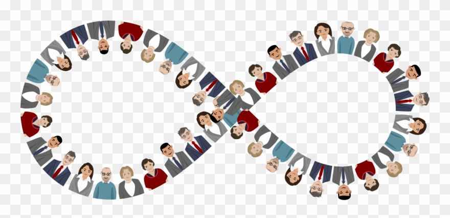 Teamwork Public Relations Organization 309973 Abstract - Organization Clipart