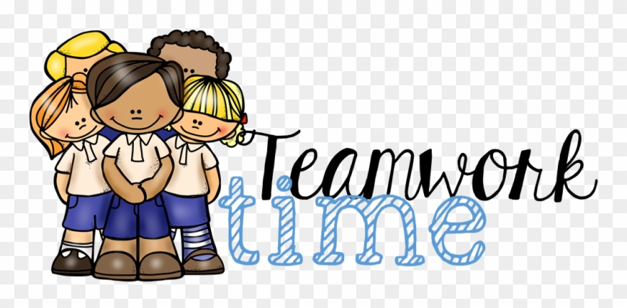 Clipart Kid Teamwork - Teamwork Time - Png Download