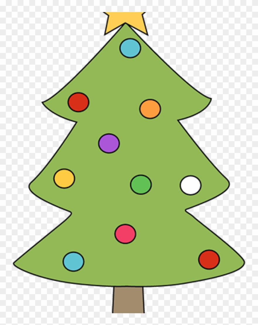 Clipart Download Christmas Tree Outline Clipart - Png Download