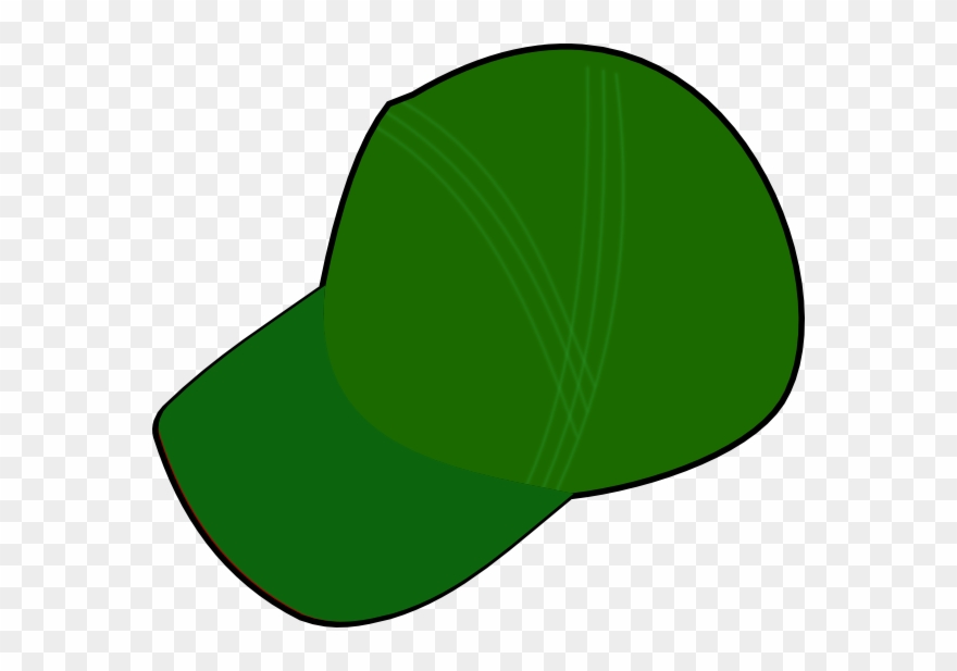 Green Cap Clip Art - Png Download