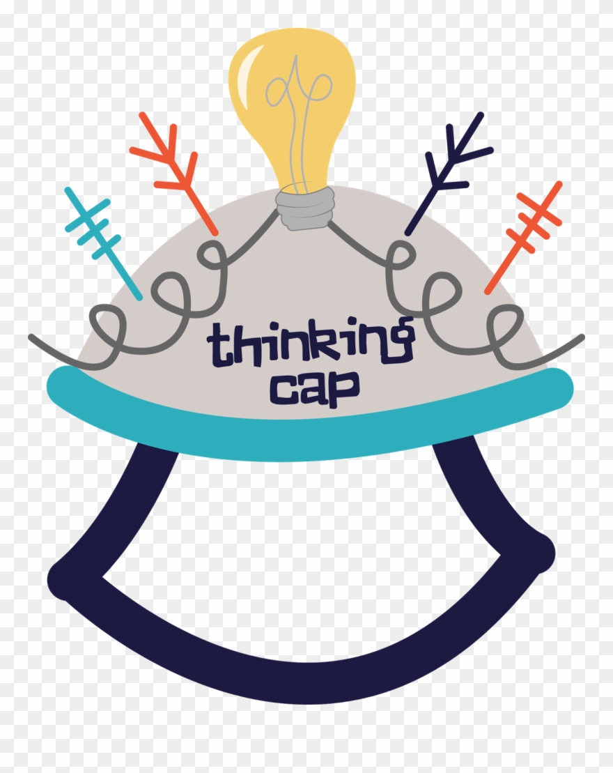Display Clipart Oral Presentation - Science Thinking Cap - Png Download