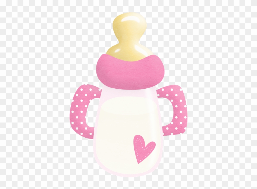 It's A Girl Babies, Clip Art - Baby Shower Bottle Png Transparent Png