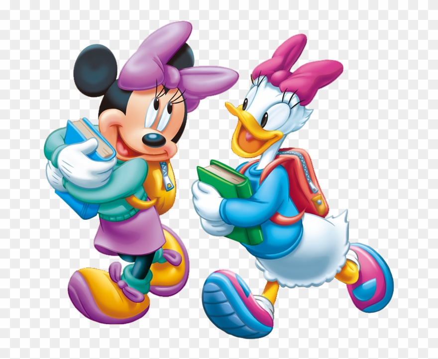 Minnie Daisy Together Clipart - Png Download