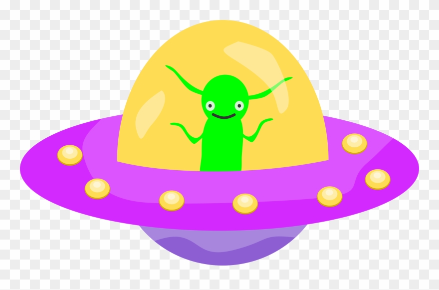 Cap Clipart - Flying Saucer Clipart - Png Download