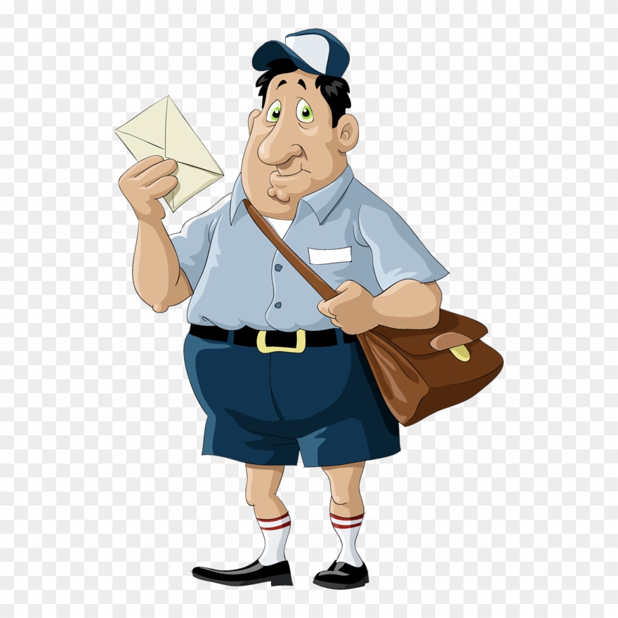 Фотки Clip Art Pictures, Art Images, Community Helpers, - Postman Vector - Png Download