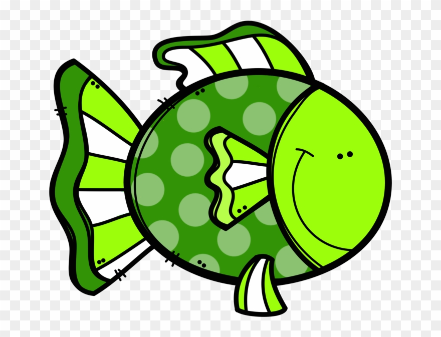 Cartoon Fish, New Classroom, Classroom Decor, Drawing - Colours On Fish Flash Cards Clipart