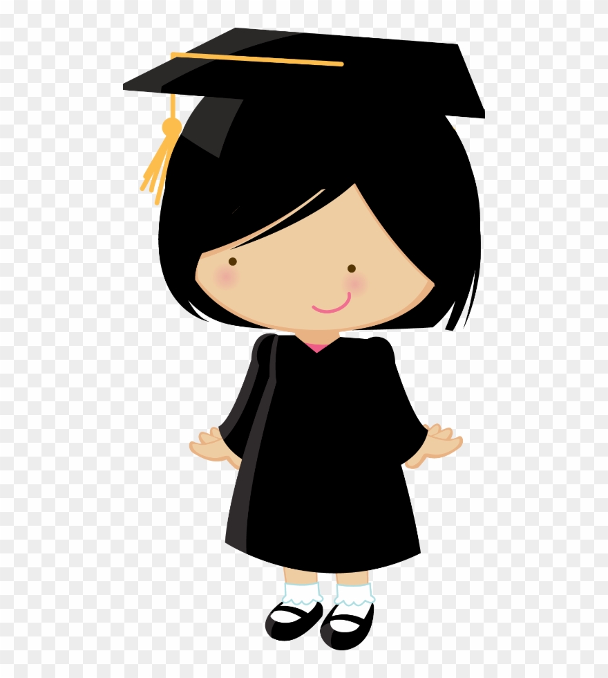 Graduation Day, Kindergarten Graduation, Graduation - Niña De Graduacion Clipart