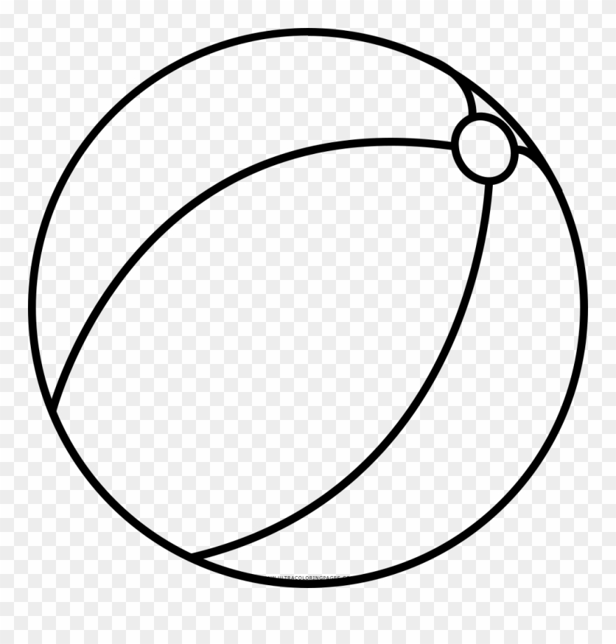 19 Beachball Picture Royalty Free Download Outline - Desenhos De Bolas Para Colorir Clipart