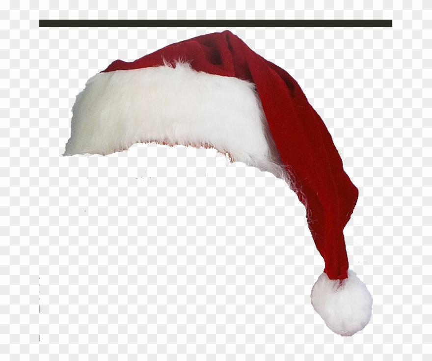 Santa Hat Clipart Real - Transparent Santa Claus Hat - Png Download