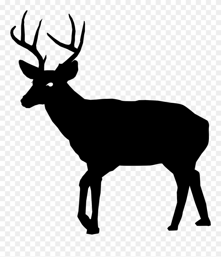 Clipart Info - Deer Silhouette Clip Art Png Transparent Png