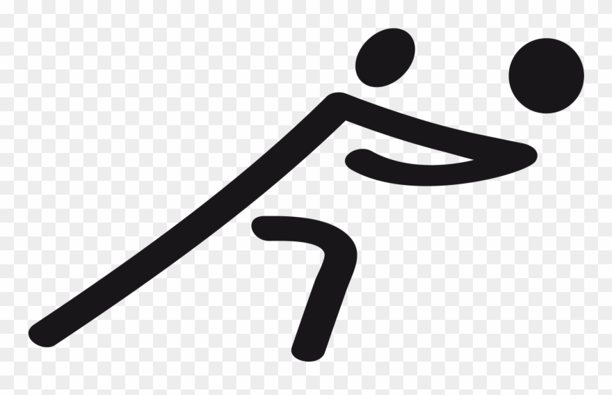 Bowling Clipart Olympic Sports - Olympic Volleyball Symbol - Png Download