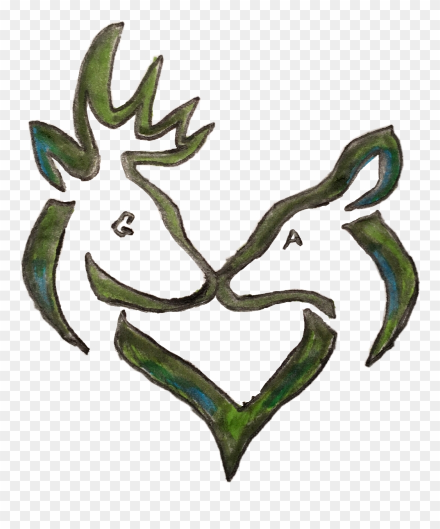 Freeuse Stock Camo Drawing Deer Clipart