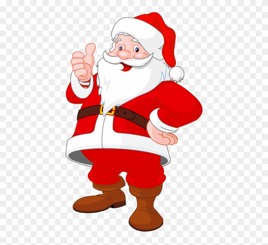Police Clipart - Santa Claus Transparent Background - Png Download