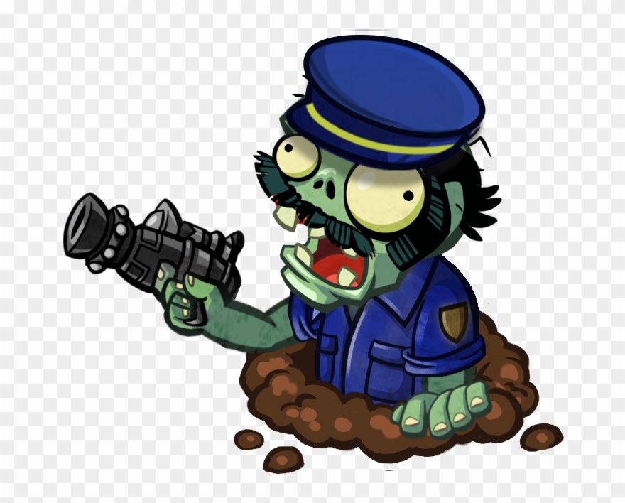 Picture Royalty Free Library Cop Drawing Zombie - Portable Network Graphics Clipart