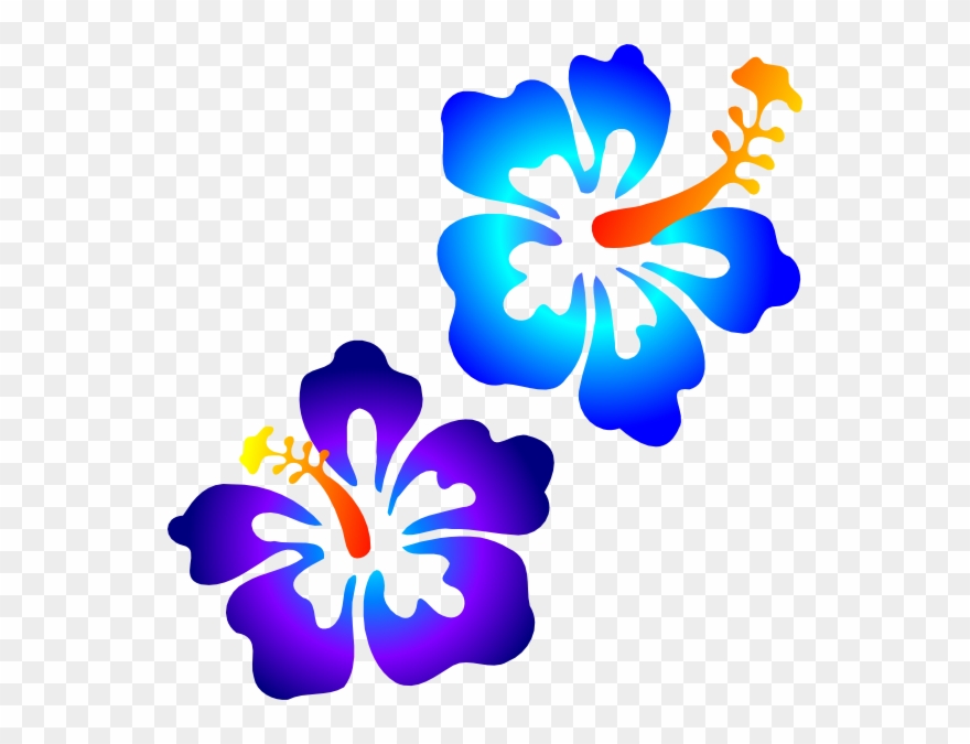 Download Free Printable Clipart And Coloring Pages - Free Hibiscus Clip Art - Png Download