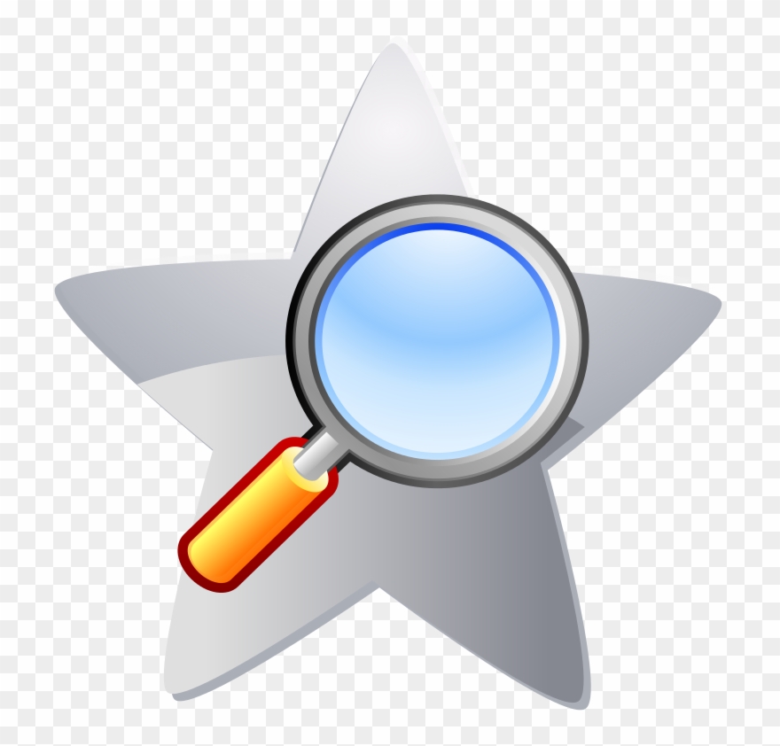 Fairytale Bookmark Silver With Magnifying Glass - Competitor Analysis Clipart