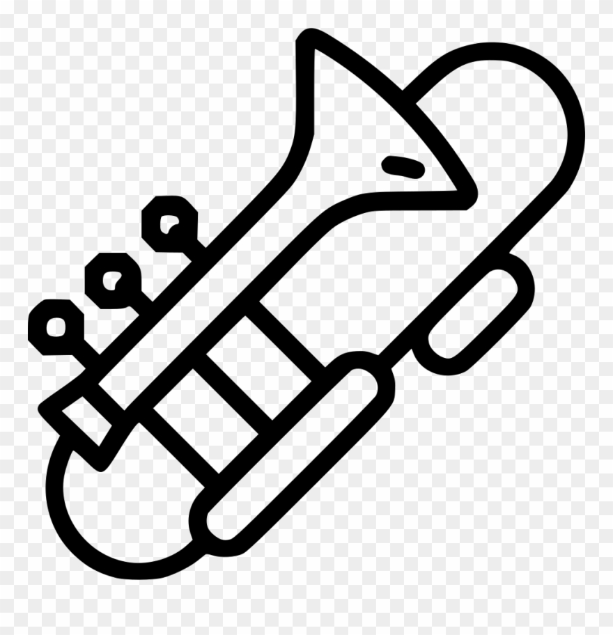 Trombone Clipart Svg - Celtic Borders Line - Png Download