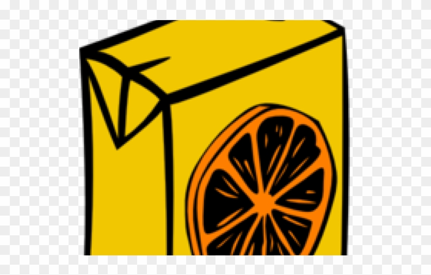 Juice Clipart Tetra Pak - Clipart Orange Juice - Png Download