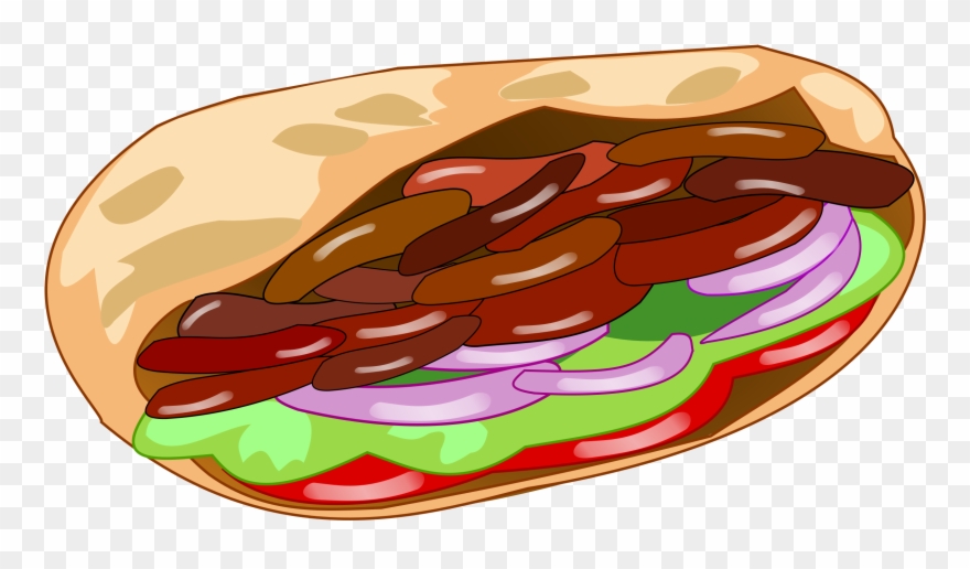 Kebab Clipart Doner Kebab - Kebab Clipart - Png Download