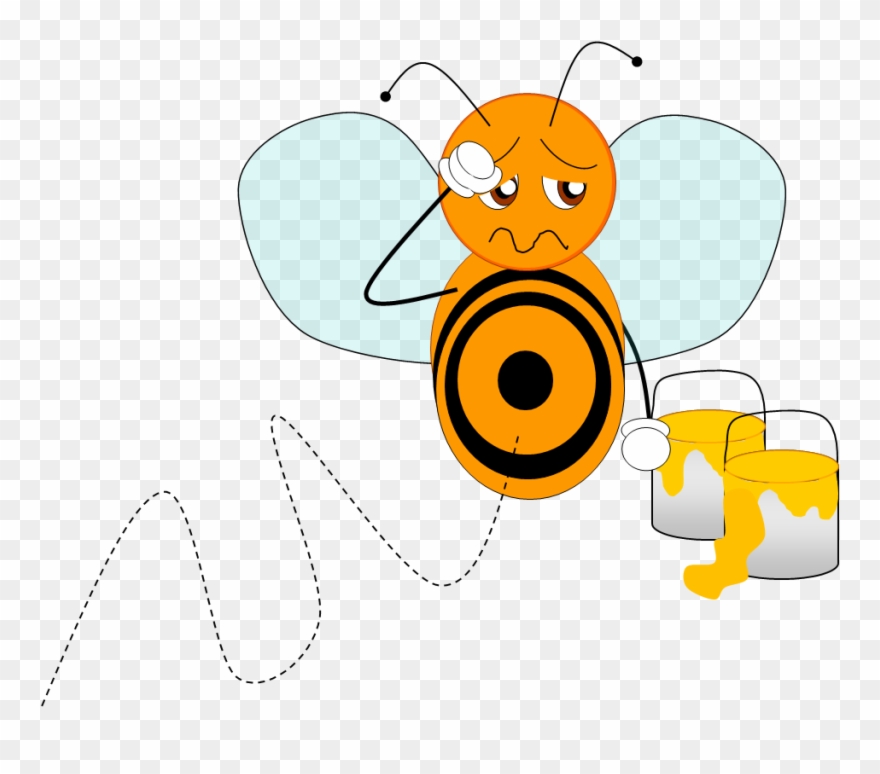 Bee 5 Image - Clip Art - Png Download