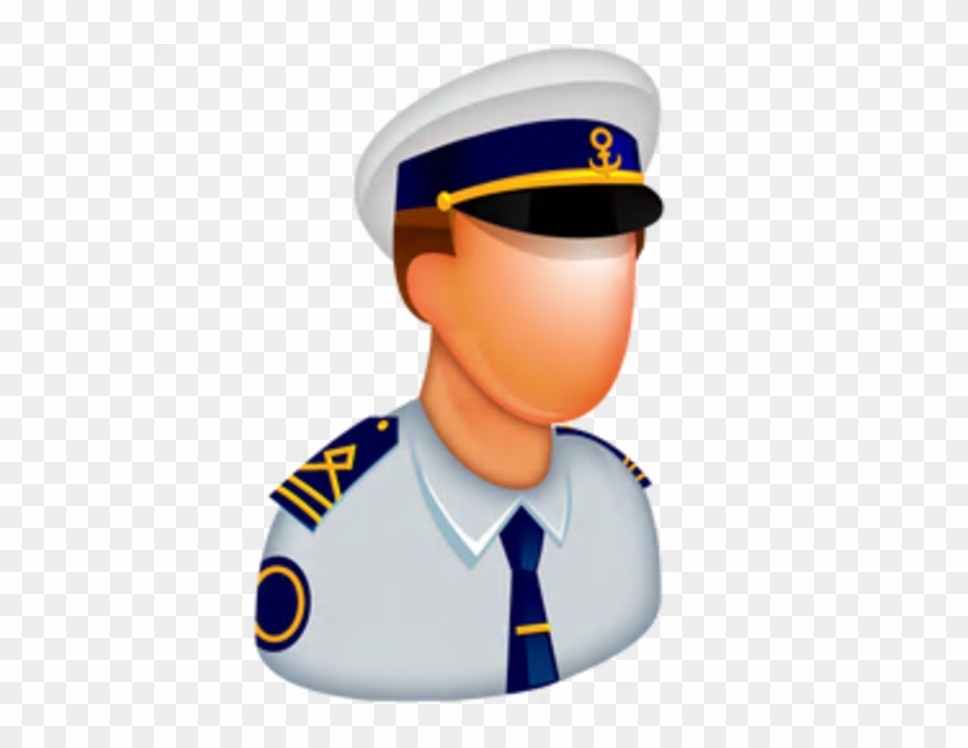 Cap Clipart Ship Captain - Captain Icon Png Transparent Png