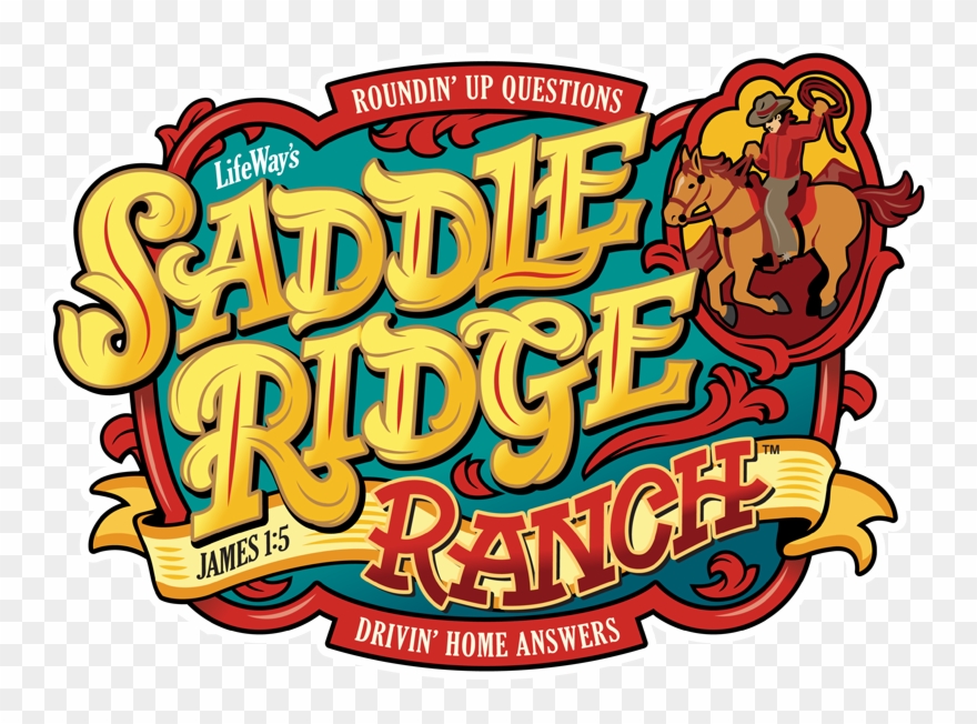 Saddle Ridge Ranch Vbs Logo Clipart