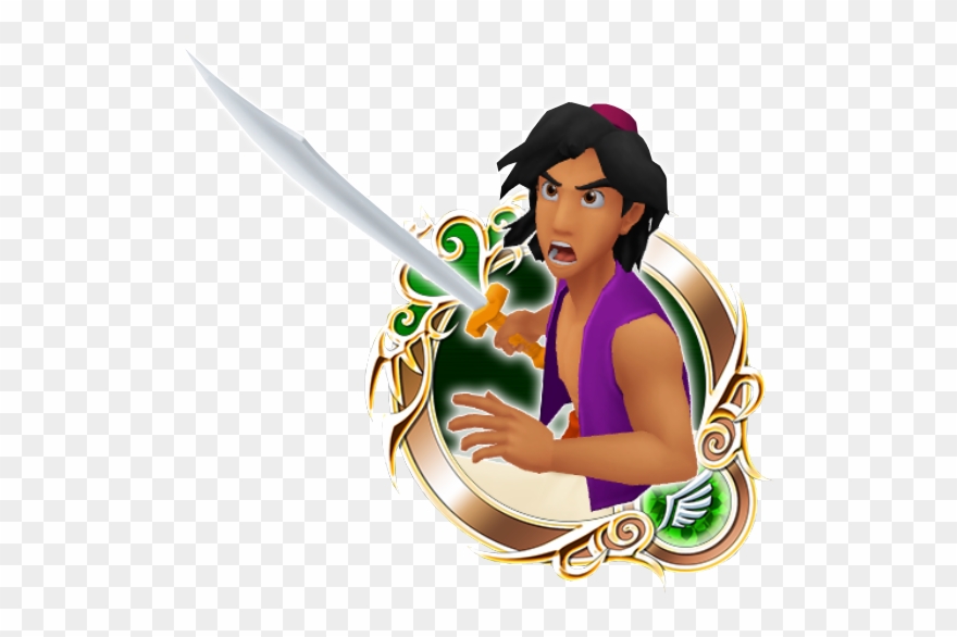 Clipart Download Aladdin Transparent Kingdom Hearts - Kingdom Hearts Unchained Aladdin - Png Download