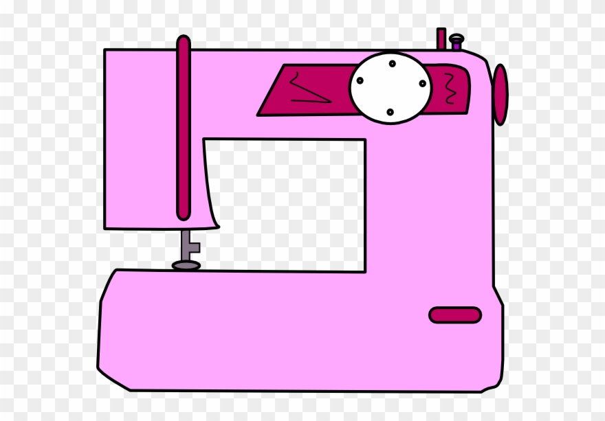 Machine Clipart Animated - Cartoon Sewing Machine Png Transparent Png