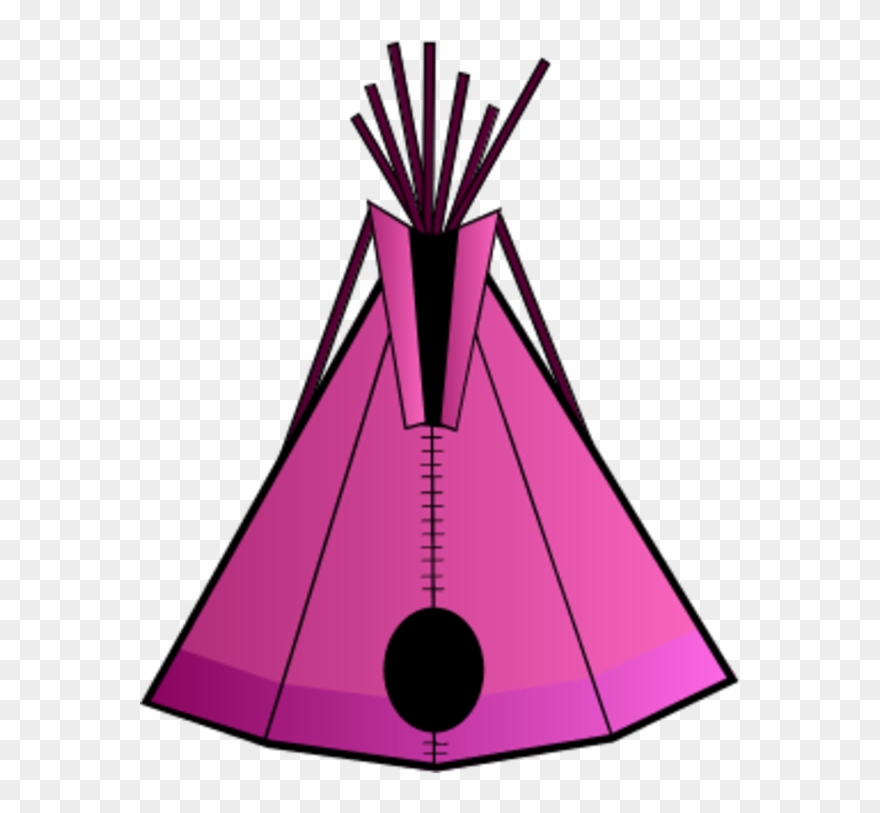 Indian Tent Vector Clip Art - Png Download