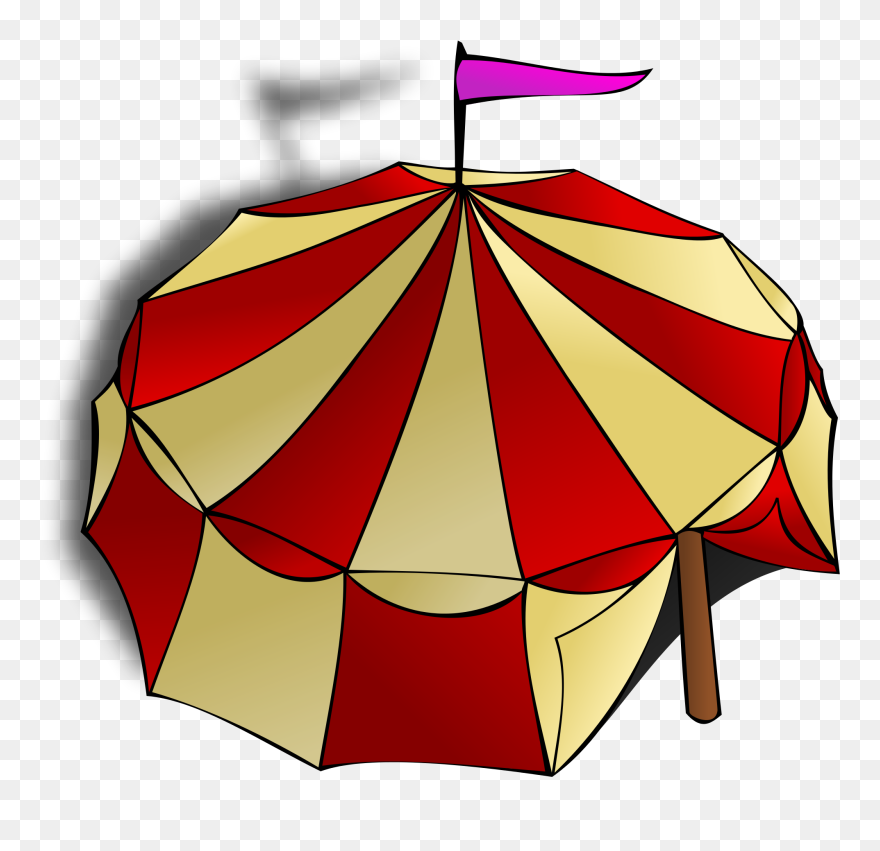Rpg Map Symbols - Circus Tent Clip Art - Png Download