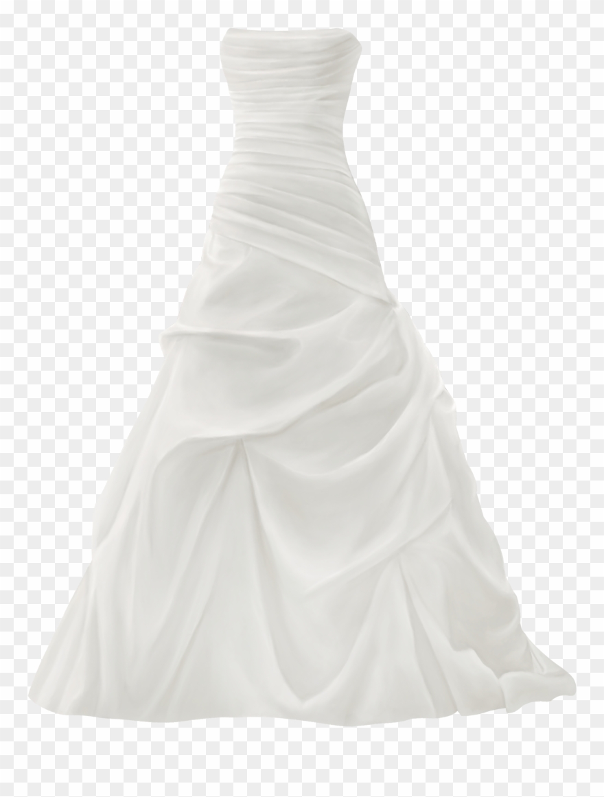 Gown Wedding Dress Png Clip Art - Wedding Dress Transparent Png