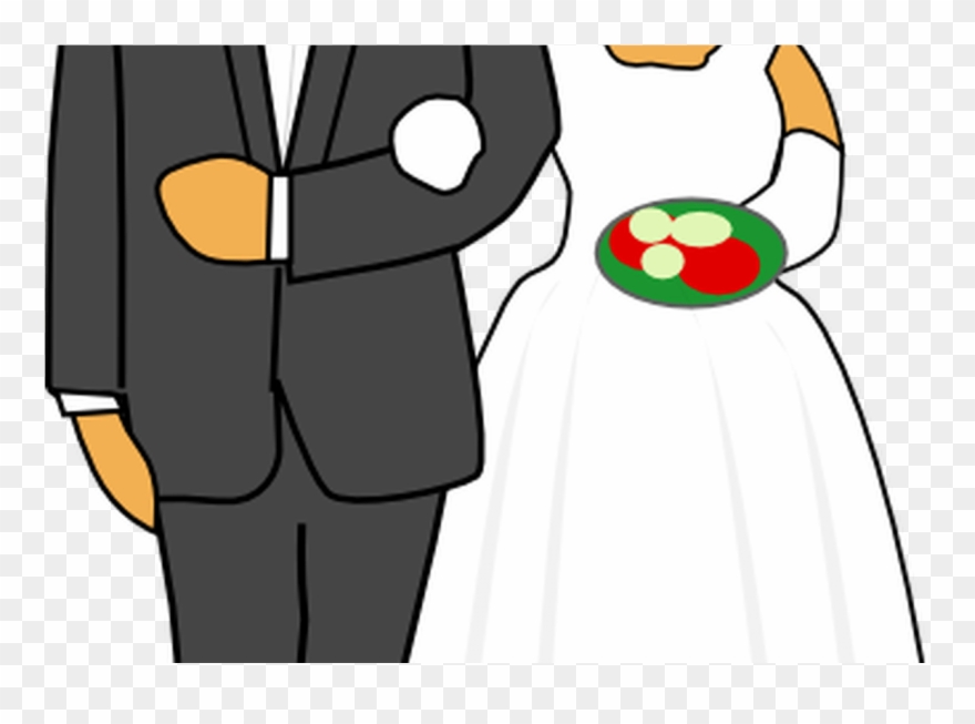 Wedding Couple Clip Art At Clkercom Vector Clip Art - Husband And Wife Transparent - Png Download