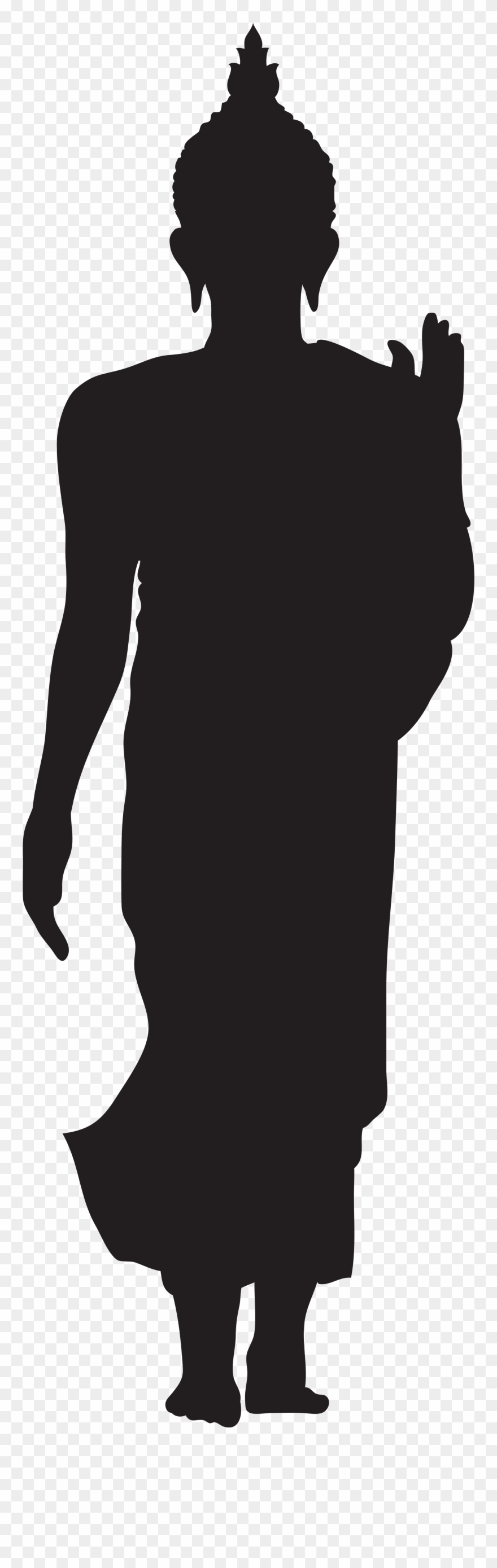 Buddha Silhouette Clip Art - Phutthamonthon - Png Download