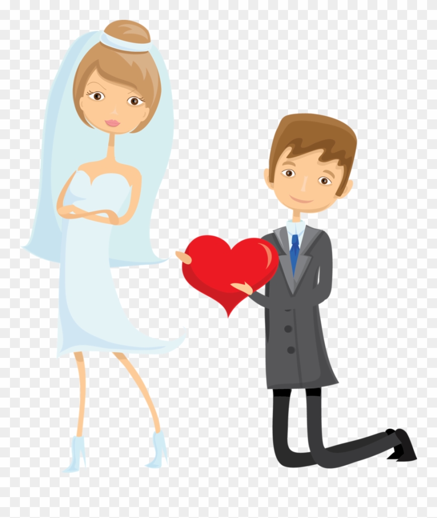 Wedding Stampswedding Cardswedding - Imagenes De Novios Casados .png Clipart