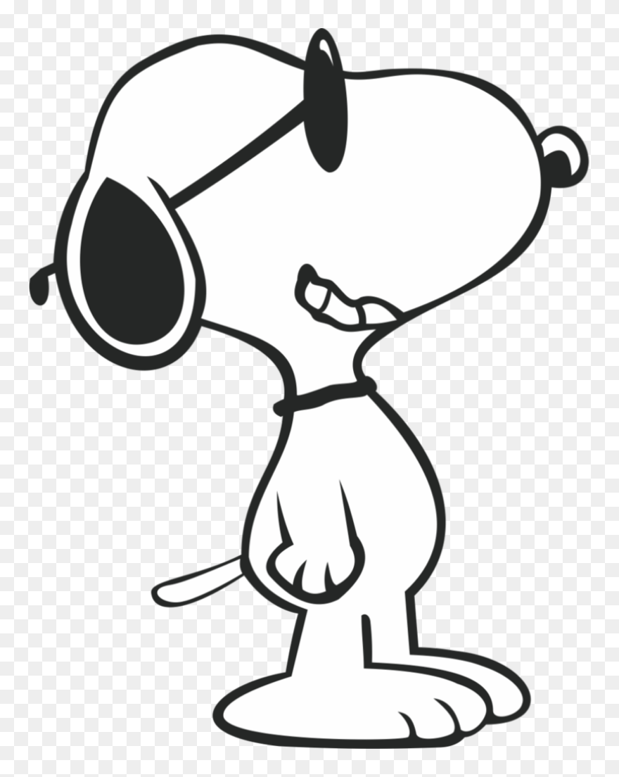 Snoopy Clipart Transparent Background - Snoopy With No Background - Png Download