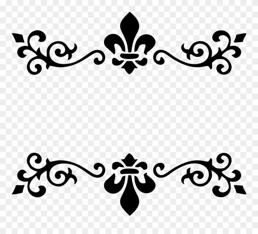 Decoration Clipart Abstract - Vectores En Negro Png Transparent Png