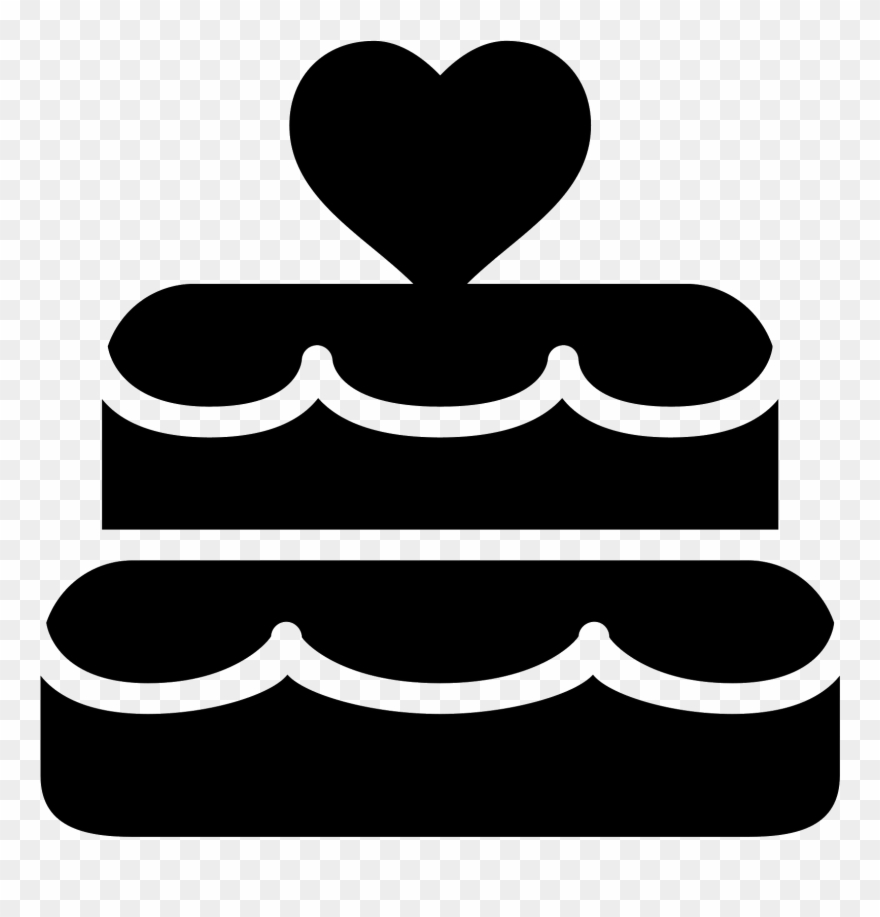 Wedding Cake Clipart Png Black And White Jpg Transparent - Black And White Wedding Cake Clipart