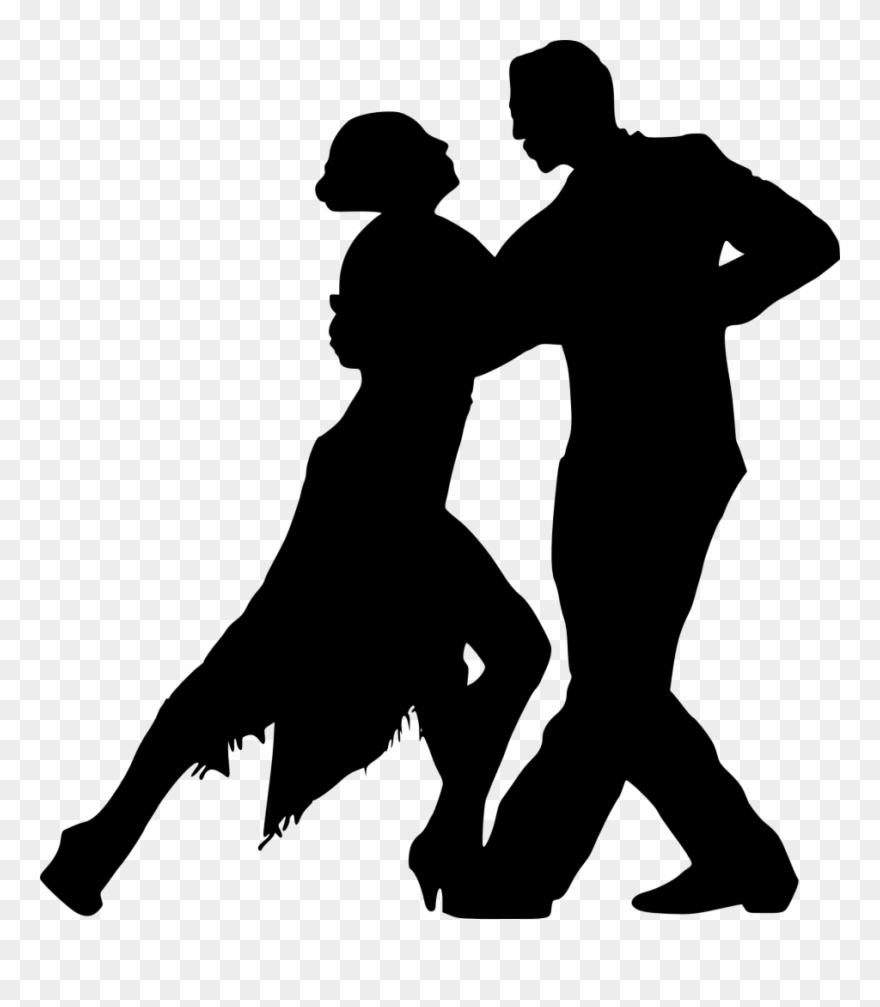 Picture Freeuse Silhouette At Getdrawings Com Free - Couple Dancing Silhouette Png Clipart