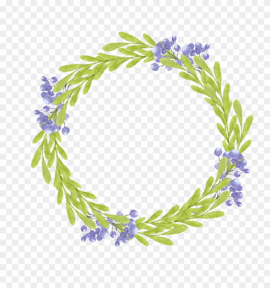 Wedding Card Decoration Wreath Png Free Buckle - Wedding Clipart