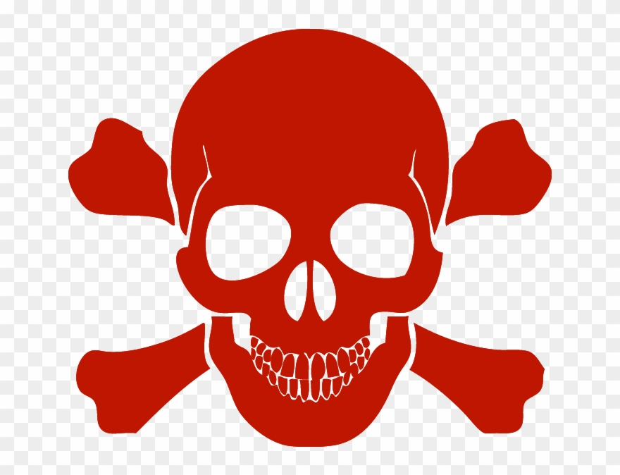 Vector Free And Cross Bones Car - Black Skull And Crossbones Clipart