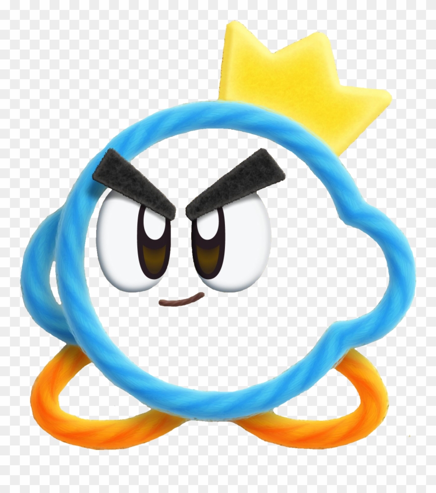Prince Fluffbig - Prince Fluff Kirby Star Allies Clipart