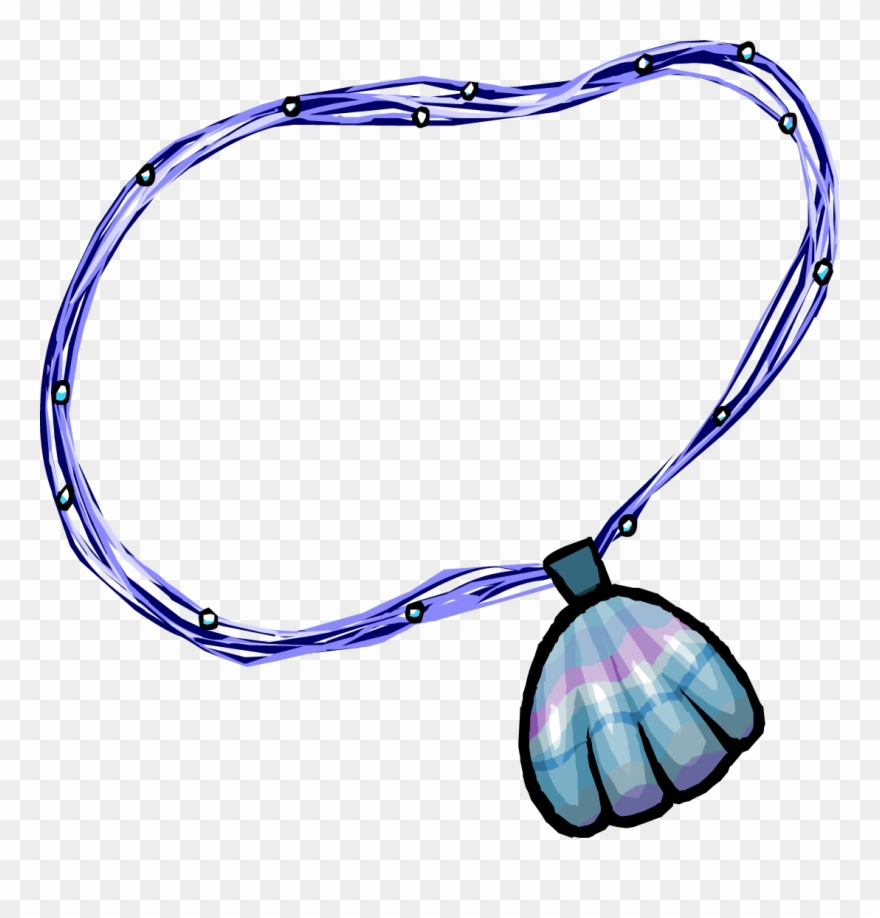 Shell Necklace Club Penguin Wiki Fandom Powered By - Necklace Club Penguin Clipart