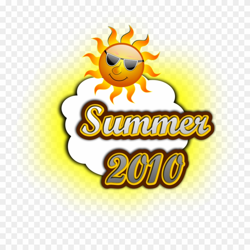 Summer 2010 Svg Vector File, Vector Clip Art Svg File - Summer Logos Clip Art - Png Download