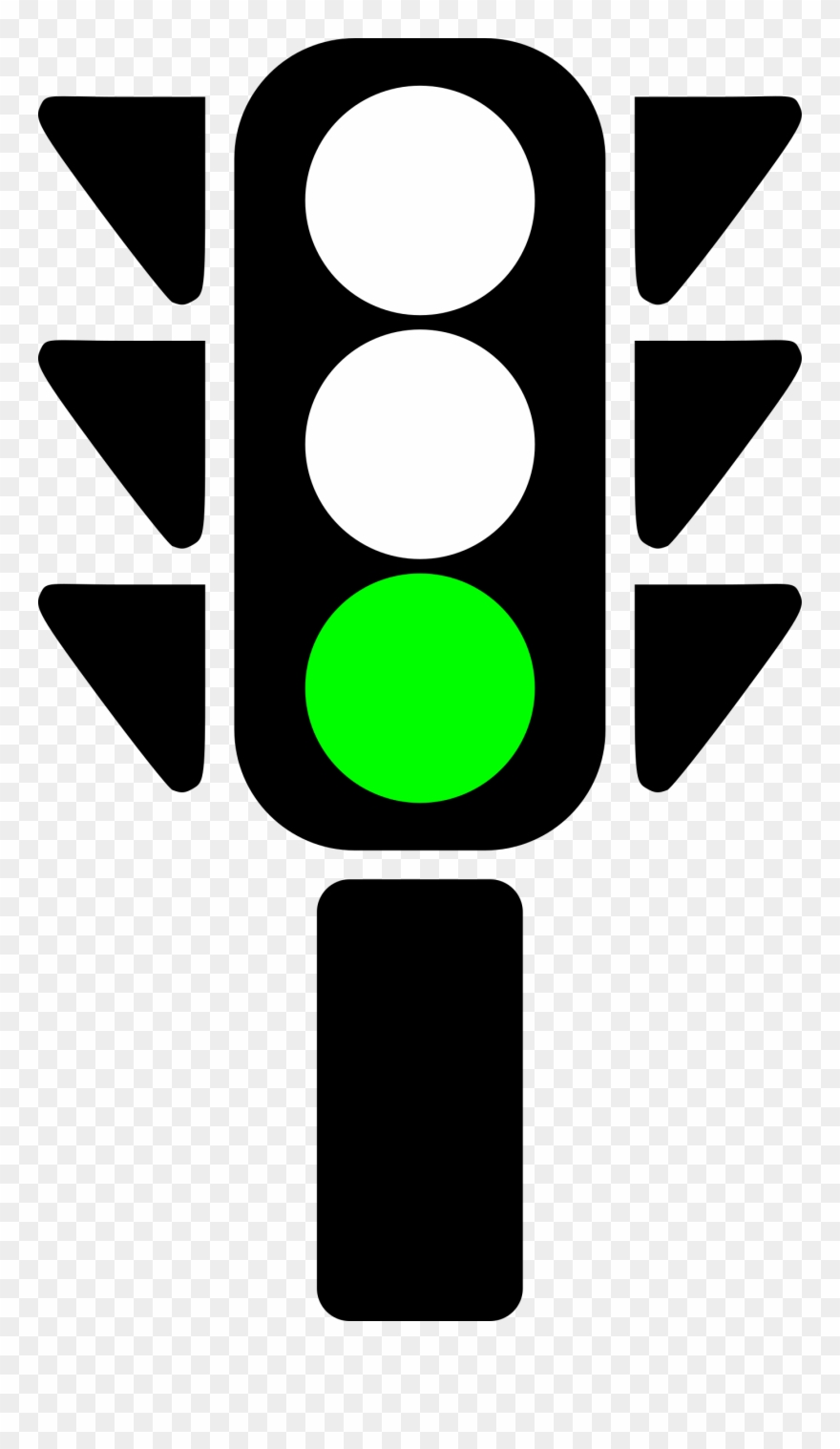 Traffic Semaphore Green Light Icons Png Free Png And Clipart