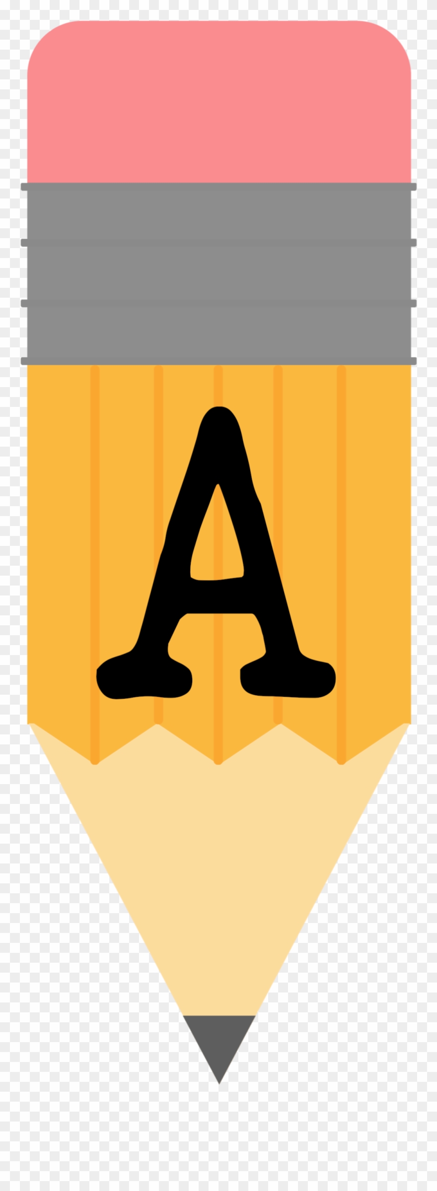 Clipart Word 2013 Bunting Banner - Pencil Banner Printable Banner School - Png Download