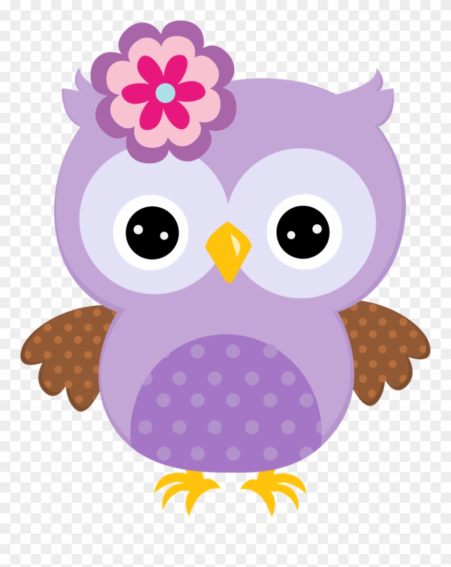 A Page's Has Free Clipart Links Directory - Cute Purple Owl - Png Download