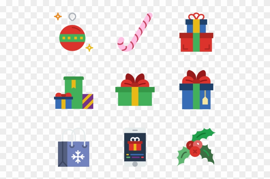 Holidays - Pollution Icons Clipart
