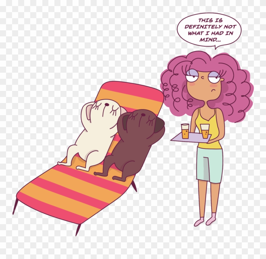 I Don't Need To Waste Time Commuting To Work, Or Spend - Cartoon Clipart