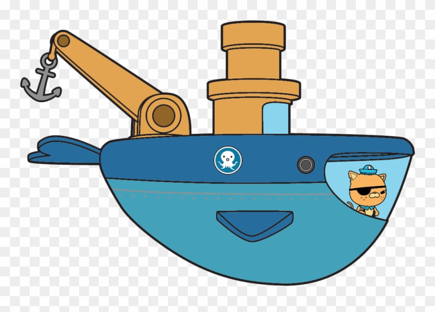 Octonauts Clipart - Octonauts Coloring Gup C - Png Download